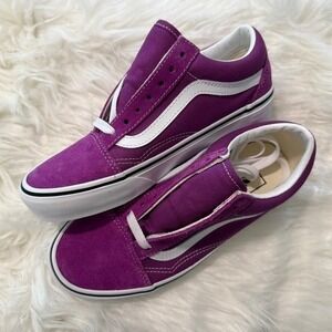 Vans Old Skool Color Theory Willowherb Purple Low Top Sneakers Women's 6 NEW